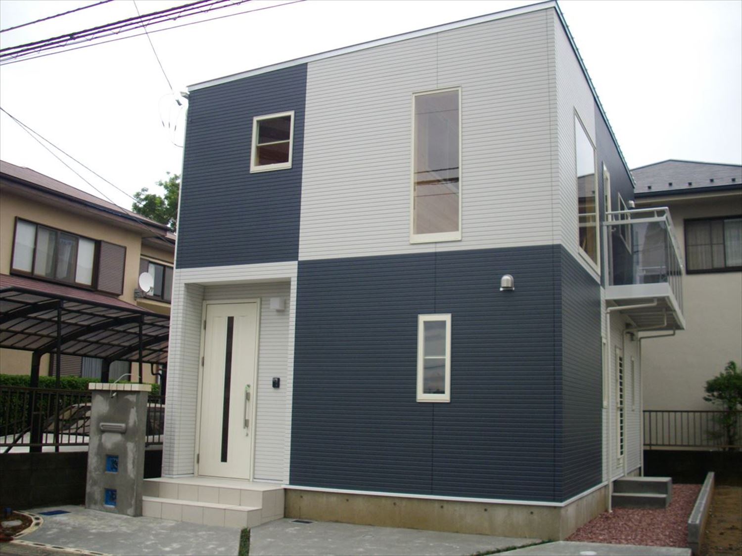 外観６｜ログハウスのような木の家を低価格で建てるならエイ・ワン