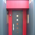 玄関２｜ログハウスのような木の家を低価格で建てるならエイ・ワン
