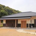 純和風の平屋の外観正面｜行方市の注文住宅,ログハウスのような低価格住宅を建てるならエイ・ワン