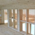平屋のロフト窓からの景色｜勝浦市の注文住宅,ログハウスのような低価格住宅を建てるならエイ・ワン