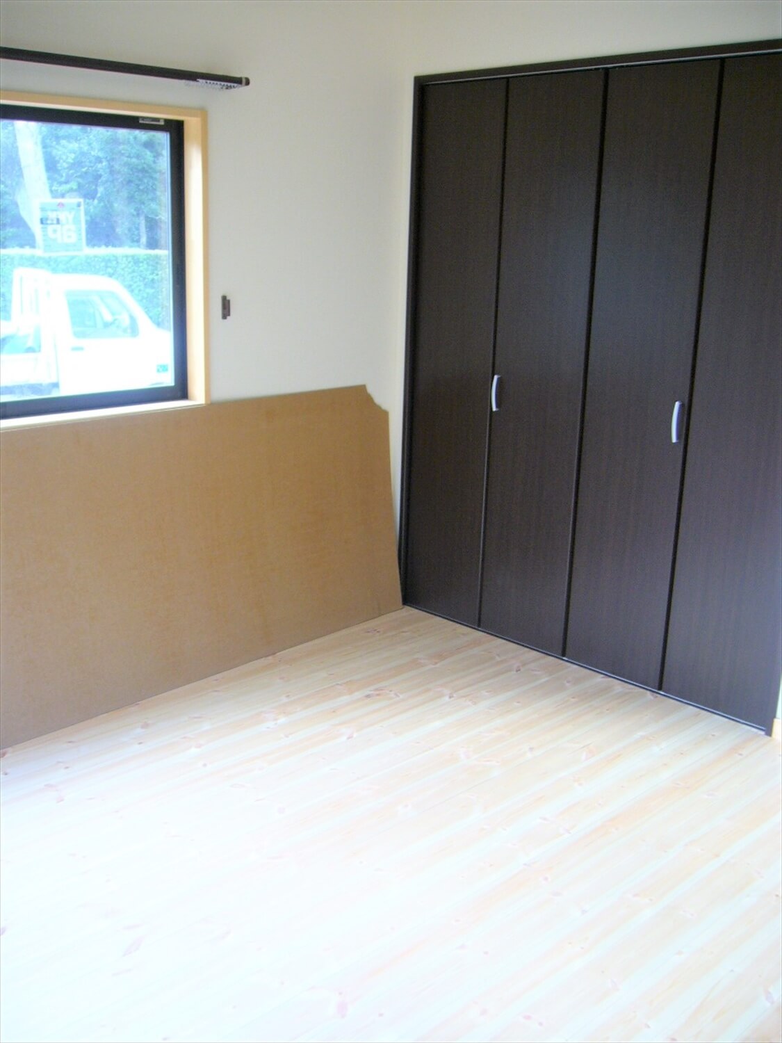 切妻屋根の平屋の収納｜鹿嶋市の注文住宅,ログハウスのような低価格住宅を建てるならエイ・ワン