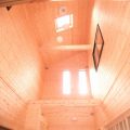 和室や薪ストーブのある二階建てログハウスの天窓｜鉾田市の注文住宅,ログハウスのような低価格住宅を建てるならエイ・ワン