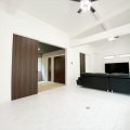 34帖LDKを実現した長期優良住宅の平屋のリビング｜鹿嶋市の注文住宅,ログハウスのような木の家を低価格で建てるならエイ・ワン