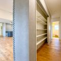 行方市の平屋｜深い軒の寄棟屋根がシャープ＆モダンなオーク無垢フローリングの平屋の収納｜行方市の注文住宅,ログハウスのような木の家を低価格で建てるならエイ・ワン
