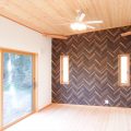 かすみがうら市の平屋｜さりげない和テイストで落ち着く我が家。和モダンの平屋のLDK｜かすみがうら市の注文住宅,ログハウスのような木の家を低価格で建てるならエイ・ワン