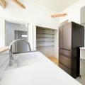 4LDKの平屋のパントリー