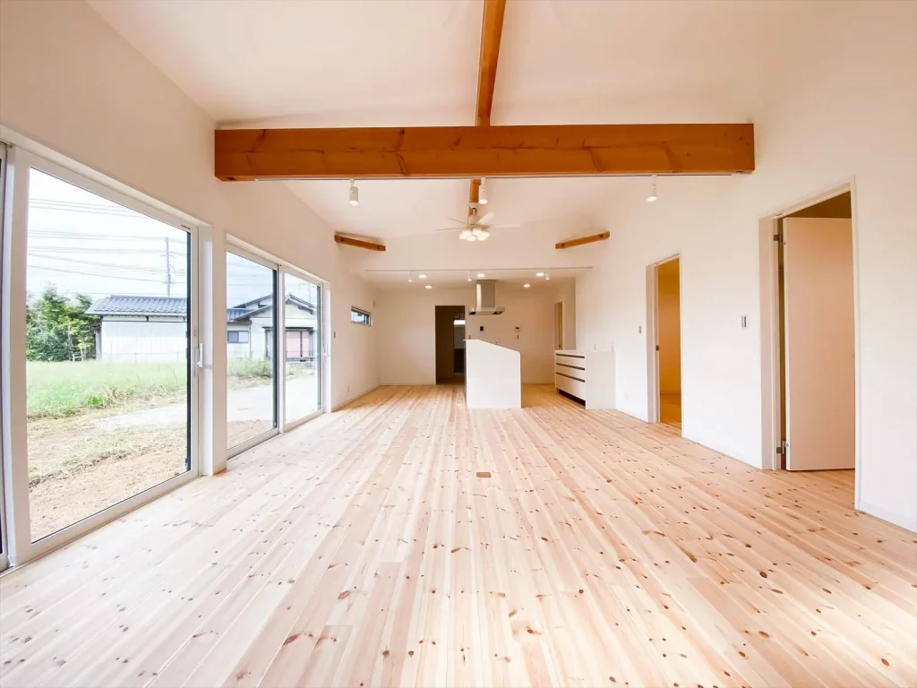 費用を抑えつつ広々とした平屋を建てることも可能