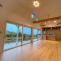 29.30坪の4LDK平屋間取り事例　LDK