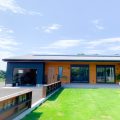 外観｜行方市のビルトインガレージ付き！エイワンの技術とこだわりを感じるモデルハウス　