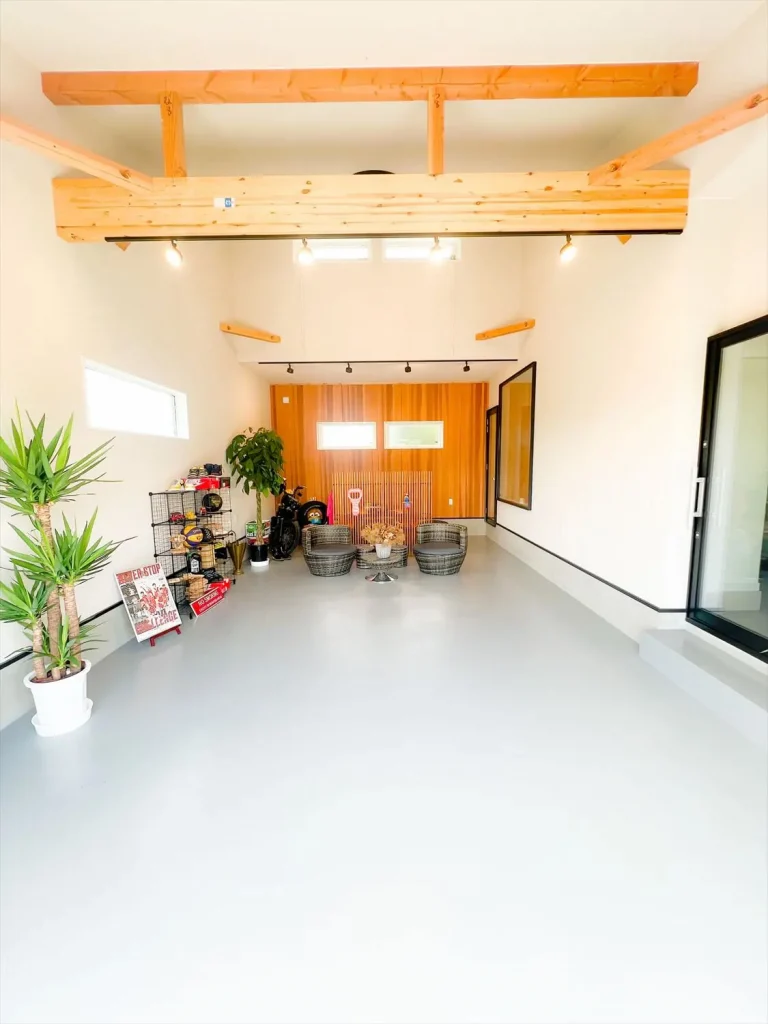 行方市の平屋｜ビルトインガレージ付き！エイワンの技術とこだわりを感じるモデルハウス